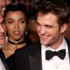 Ronald Bronstein, Robert Pattinson, sa compagne FKA Twigs - Montée des marches du film "Good Time" lors du 70ème Festival International du Film de Cannes. Le 25 mai 2017. © Borde-Jacovides-Moreau/Bestimage