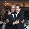 Fawaz Gruosi et Antonio Banderas - Soirée de Grisogono "Love On The Rocks" à l'hôtel Eden Roc au Cap d'Antibes lors du 70 ème Festival International du Film de Cannes. Le 23 mai 2017.