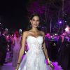 Raica Oliveira (robe maison Lanyu) - Soirée de Grisogono "Love On The Rocks" à l'hôtel Eden Roc au Cap d'Antibes lors du 70 ème Festival International du Film de Cannes. Le 23 mai 2017.