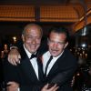 Fawaz Gruosi et Antonio Banderas - Soirée de Grisogono "Love On The Rocks" à l'hôtel Eden Roc au Cap d'Antibes lors du 70 ème Festival International du Film de Cannes. Le 23 mai 2017.
