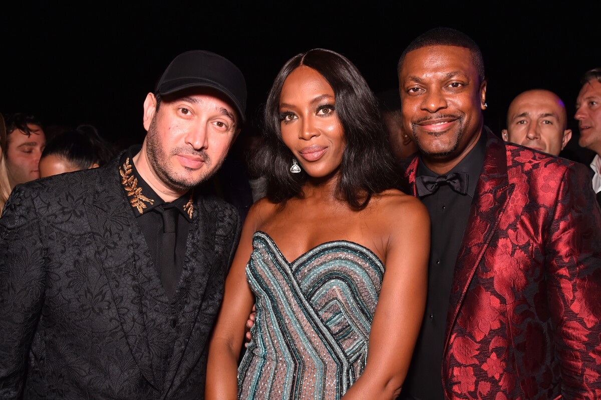 Photo : Naomi Campbell Et Chris Tucker - Soirée De Grisogono "Love On ...