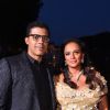 Sindika Dokolo et sa femme Isabel dos Santos - Soirée de Grisogono "Love On The Rocks" à l'hôtel Eden Roc au Cap d'Antibes lors du 70 ème Festival International du Film de Cannes. Le 23 mai 2017.