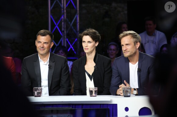 Exclusif - François Ozon, Marine Vacth, Jérémie Renier - Enregistrement de l'émission "On n'est pas couché" à la Villa Domergue lors du 70ème Festival International du Film de Cannes le 24 mai 2017. L'émission sera diffusée le 27 mai sur France 2. © Denis Guignebourg/Bestimage