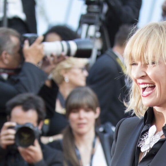 Uma Thurman - Montée des marches du film "D'Après une Histoire Vraie" lors du 70e Festival International du Film de Cannes. Le 27 mai 2017. © Borde-Jacovides-Moreau / Bestimage