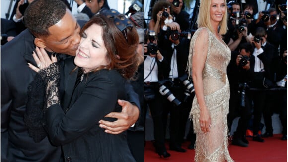 Cannes 2017 : Uma Thurman somptueuse, Will Smith séducteur avec Agnès Jaoui...