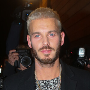 M Pokora (Matt Pokora) au défilé de mode "Fenty Puma by Rihanna" à la Bibliothèque Nationale à Paris, le 6 mars 2017. © CVS/Veeren/Bestimage