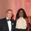 Semi- Exclusif - Jacky Ickx et sa femme Khadja Nin (représentante de l'A.M.A.D.E) - Gala du 75ème Grand Prix de Monaco le 28 mai 2017. © Claudia Albuquerque/Bestimage