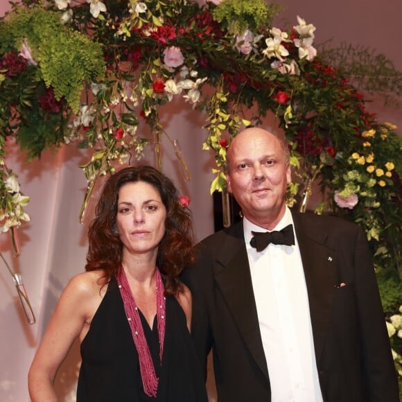 Semi- Exclusif - Le prince Serge de Yougoslavie et sa femme Eleonora Rajneri - Gala du 75ème Grand Prix de Monaco le 28 mai 2017. © Claudia Albuquerque/Bestimage