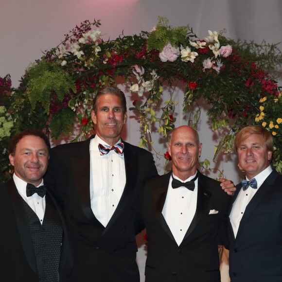 Semi- Exclusif - Bob Carnes, Jon Koncak, Liston D. Bochette, Mike Palmer - Gala du 75ème Grand Prix de Monaco le 28 mai 2017. © Claudia Albuquerque/Bestimage