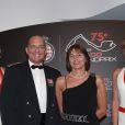 Semi- Exclusif - Le Général David Galtier et sa femme - Gala du 75ème Grand Prix de Monaco le 28 mai 2017. © Claudia Albuquerque/Bestimage