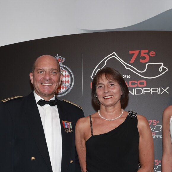 Semi- Exclusif - Le Général David Galtier et sa femme - Gala du 75ème Grand Prix de Monaco le 28 mai 2017. © Claudia Albuquerque/Bestimage