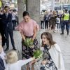 La princesse Victoria de Suède et la princesse Mary de Danemark en visite au magasin Illums Bolighus à Stockholm Stockholm, le 30 mai 2017