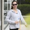 Exclusif - Jennifer Garner à la sortie de son cours de gym à Brentwood, 31 mai 2017