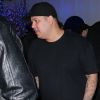 Exclusif - Rob Kardashian sort avec sa fiancée Blac Chyna du club pour adultes Sapphire Club à New York le 15 janvier 2017. Ils sont sortis vers 4 heures du matin du club de stripe tease. Les jeunes parents sont sortis pour la première fois depuis la naissance de leur fille Dream.