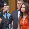Style 2 : Selena Gomez (en robe Chrostopher Kane et sandale Louis Vuitton) quitte la radio z100 Radio Station à New York, le 5 juin 2017.