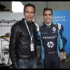 Anthony Delon, Sébastien Buemi (Renault edams) - Deuxième édition du Paris ePrix, comptant pour le championnat FIA de Formule E, autour des Invalides, à Paris le 20 mai 2017. © Alain Guizard / Bestimage