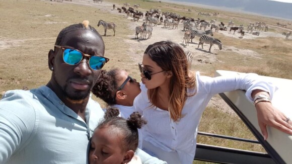 Mamadou Sakho : Safari de rêve avec sa sublime Majda et leurs adorables filles