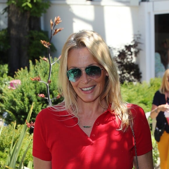 Estelle Lefébure lors des Internationaux de France de Roland-Garros à Paris, le 10 juin 2017. © Dominique Jacovides - Cyril Moreau/ Bestimage