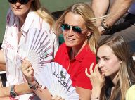 Roland-Garros : Estelle Lefébure et sa fille Emma Smet, spectatrices complices
