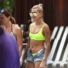 Hailey Baldwin à Miami, le 9 juin 2017.