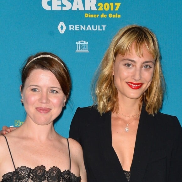 Lucy Gaffy et Nora Arnezeder - Dîner de gala "Les Nuits en Or 2017" à l'Unesco organisé par l'Académie des César à Paris le 12 juin 2017. © Coadic Guirec/Bestimage