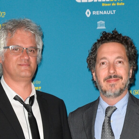 Fabrice Luang-Vija et Guillaume Gallienne - Dîner de gala "Les Nuits en Or 2017" à l'Unesco organisé par l'Académie des César à Paris le 12 juin 2017. © Coadic Guirec/Bestimage