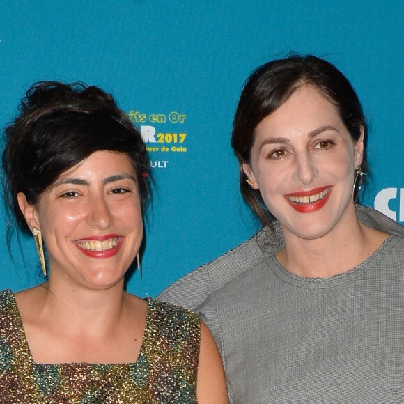 Or Sinai et Amira Casar - Dîner de gala "Les Nuits en Or 2017" à l'Unesco organisé par l'Académie des César à Paris le 12 juin 2017. © Coadic Guirec/Bestimage