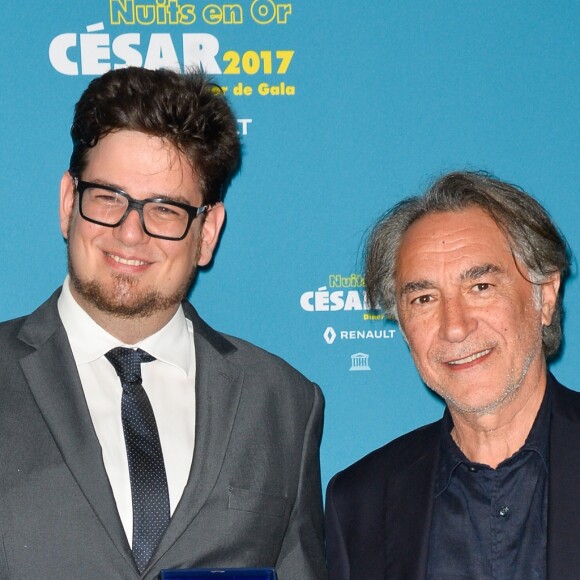 Kristof Deak et Richard Berry - Dîner de gala "Les Nuits en Or 2017" à l'Unesco organisé par l'Académie des César à Paris le 12 juin 2017. © Coadic Guirec/Bestimage