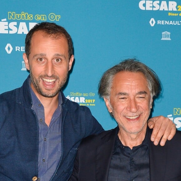 Arié Elmaleh et Richard Berry - Dîner de gala "Les Nuits en Or 2017" à l'Unesco organisé par l'Académie des César à Paris le 12 juin 2017. © Coadic Guirec/Bestimage