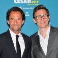 Stéphane de Groodt et Michel Hazanavicius - Dîner de gala "Les Nuits en Or 2017" à l'Unesco organisé par l'Académie des César à Paris le 12 juin 2017. © Coadic Guirec/Bestimage