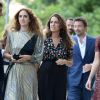 lexia Niedzielski et Coco Brandolini D'Adda - Les invités arrivent au mariage de Jessica Chastain et de Gian Luca Passi de Preposulo à la Villa Tiepolo Passi à Trévise en Italie le 10 juin 2017.