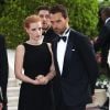 Jessica Chastain et son compagnon Gian Luca Passi au photocall de la soirée "24th edition of AmfAR's Cinema Against AIDS" Gala à l'hôtel de l'Eden Roc au Cap d'Antibes, le 25 mai 2017, lors du 70e Festival International du Film de Cannes. © Borde-Jacovides-Moreau/Bestimage