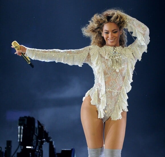 Beyonce sur scène à San Diego pour son Formation World Tour, le 12 mai 2016.