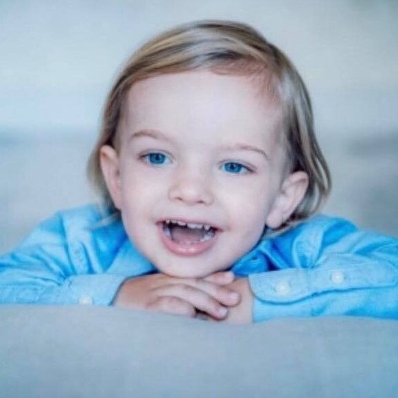 Portrait du prince Nicolas de Suède par Kate Gabor pour son 2eme anniversaire le 15 juin 2017.