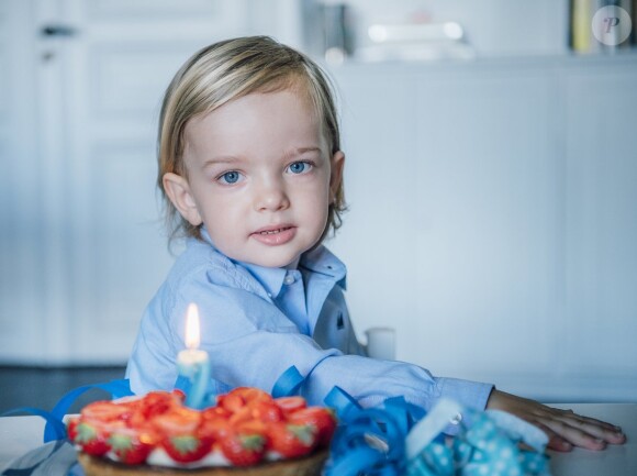 Portrait du prince Nicolas de Suède par Kate Gabor pour son 2eme anniversaire le 15 juin 2017.