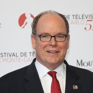 Le prince Albert II de Monaco lors de l'ouverture de la 57e édition du Festival de la Télévision de Monte-Carlo le 16 juin 2017. © Denis Guignebourg / Bestimage