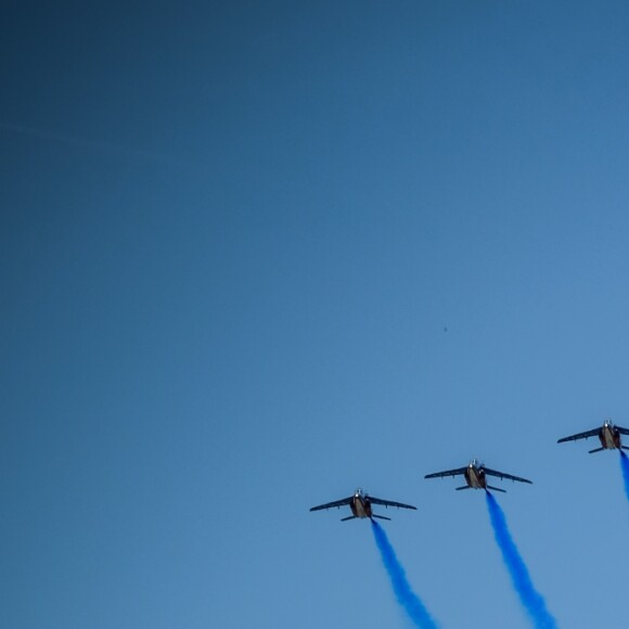 Patrouille de France lors des 24h du Mans, France, le 17 juin 2017. © V'Images/Bestimage