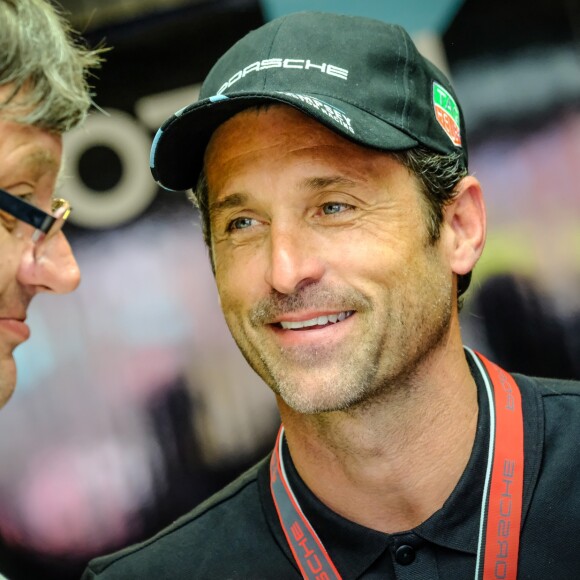 Manager de l'écurie Dempsey-Proton Racing, Patrick Dempsey lors des 24h du Mans, France, le 17 juin 2017. © V'Images/Bestimage