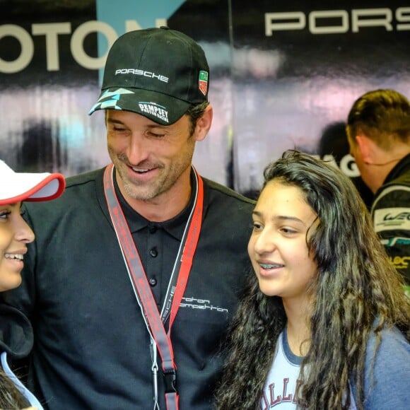 Manager de l'écurie Dempsey-Proton Racing, Patrick Dempsey lors des 24h du Mans, France, le 17 juin 2017. © V'Images/Bestimage