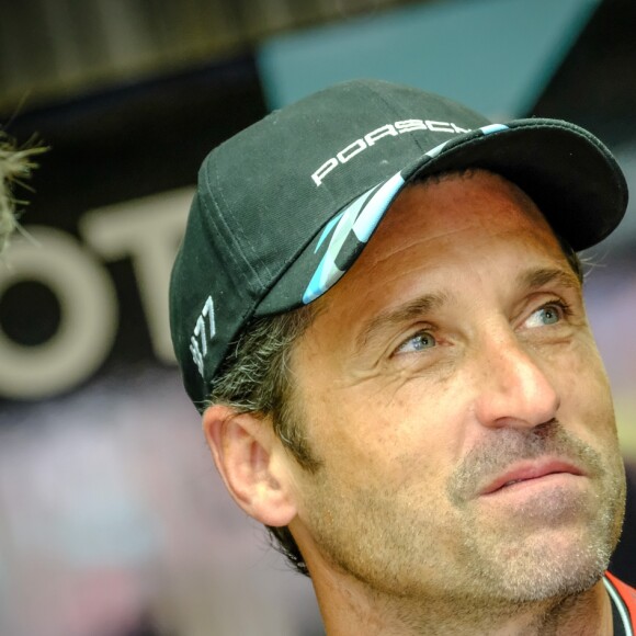 Manager de l'écurie Dempsey-Proton Racing, Patrick Dempsey lors des 24h du Mans, France, le 17 juin 2017. © V'Images/Bestimage