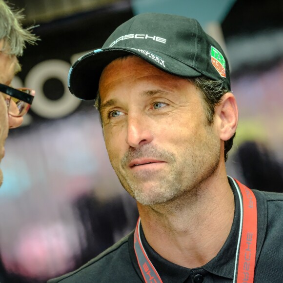 Manager de l'écurie Dempsey-Proton Racing, Patrick Dempsey lors des 24h du Mans, France, le 17 juin 2017. © V'Images/Bestimage