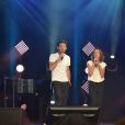 Exclusif - Vincent Dedienne et Camille Cottin - Concert caritatif "Urgence Tchétchénie" pour venir en aide à la communauté homosexuelle persécutée depuis des mois en Tchétchénie au Palace à Paris. Le concert sera retransmis sur CStar mercredi 21 juin. Le 19 juin 2017 © Giancarlo Gorassini / Bestimage