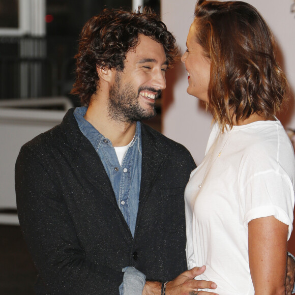 Laure Manaudou et son compagnon Jérémy Frérot - Arrivées à la 17ème cérémonie des NRJ Music Awards 2015 au Palais des Festivals à Cannes, le 7 novembre 2015. © Christophe Aubert via Bestimage