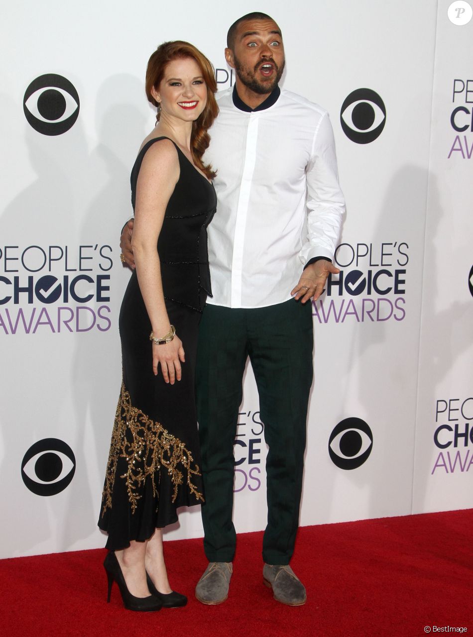 Jesse Williams Sarah Drew à La Soirée Annuelle Du 41ème Peoples