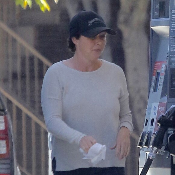 Exclusif - Shannen Doherty à Los Angeles, le 22 mai 2017