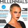 Couveture du nouveau magazine Millennials, juillet-août 2017.