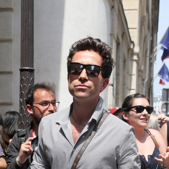 Nick Grimshaw - Arrivées au défilé de mode Louis Vuitton Hommes printemps-été 2018 au Palais Royal à Paris, le 22 juin 2017. © CVS/Veeren/Bestimage