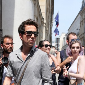 Nick Grimshaw - Arrivées au défilé de mode Louis Vuitton Hommes printemps-été 2018 au Palais Royal à Paris, le 22 juin 2017. © CVS/Veeren/Bestimage