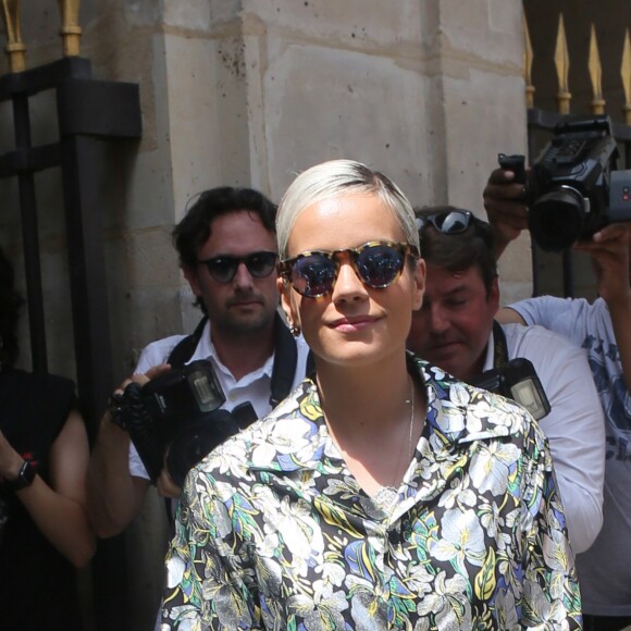 Lily Allen - Arrivées au défilé de mode Louis Vuitton Hommes printemps-été 2018 au Palais Royal à Paris, le 22 juin 2017. © CVS/Veeren/Bestimage