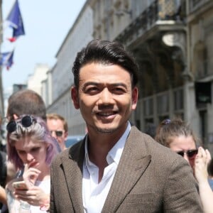 Yang Shuo - Arrivées au défilé de mode Louis Vuitton Hommes printemps-été 2018 au Palais Royal à Paris, le 22 juin 2017. © CVS/Veeren/Bestimage